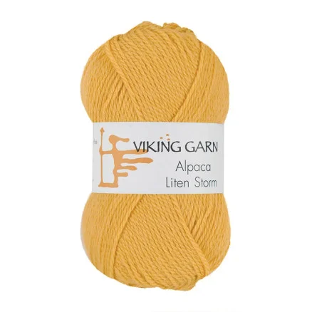 Köp online Viking Garn Alpaca Liten Storm 741 Sun Yellow