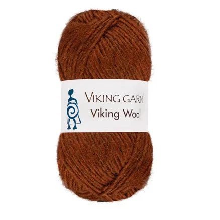 Viking Garn Wool Rost 553 Fynd