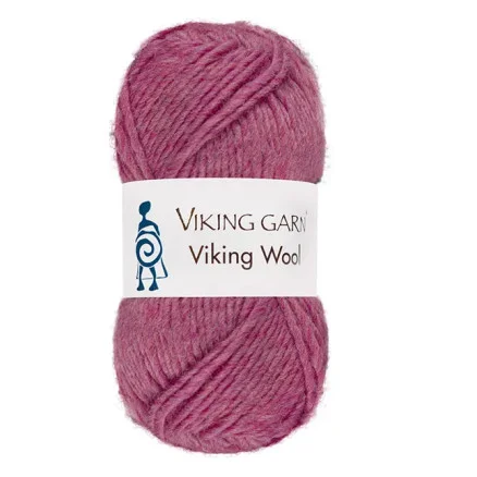 Fri frakt Viking Garn Wool Rosa 561