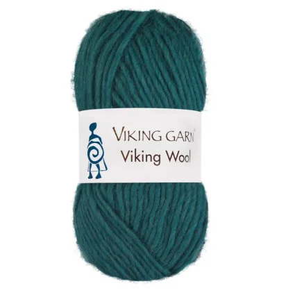 Viking Garn Wool Skogsgrön 533 Utförsäljning