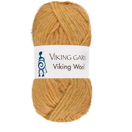 Säker betalning Viking Garn Wool Gul 545