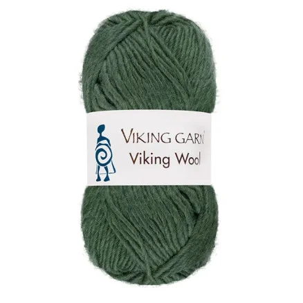 Viking Garn Wool Grön 534 Reapris