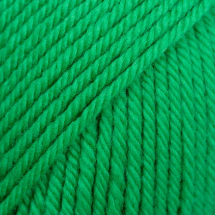 Populärt val Drops Daisy Garn Unicolor 25 Papegoja Grön