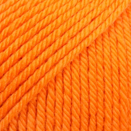 Köp nu Drops Daisy Garn Unicolor 23 Orange