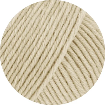 Lana Grossa Bingo Garn 1027 Beige melerat Snabb leverans