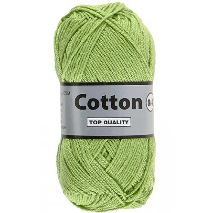 Rabatt Lammy Cotton 8/4 Garn 46 Ljusgrön