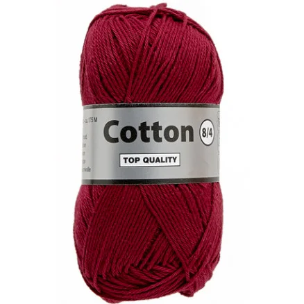 Köp nu Lammy Cotton 8/4 Garn 848 Röd