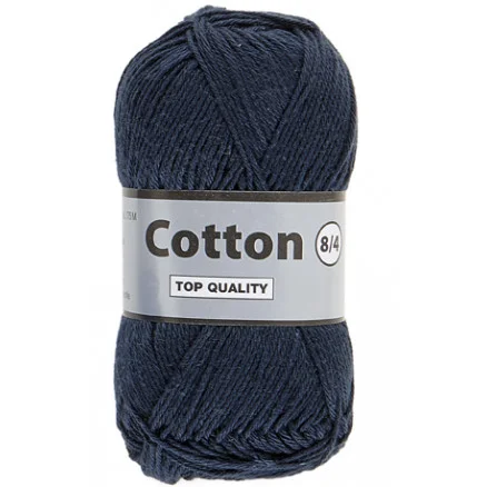 Lammy Cotton 8/4 Garn 892 Marin I lager