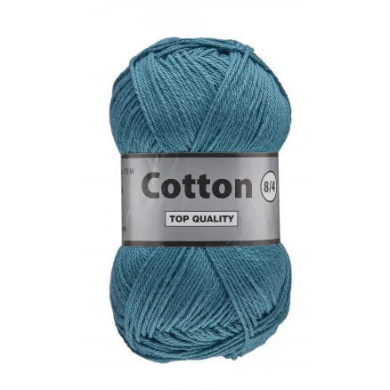 Endast denna vecka Lammy Cotton 8/4 Garn 457 Mörk Turkos