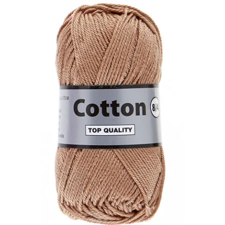 Lammy Cotton 8/4 Garn 54 Mörk Beige Lägg i varukorgen