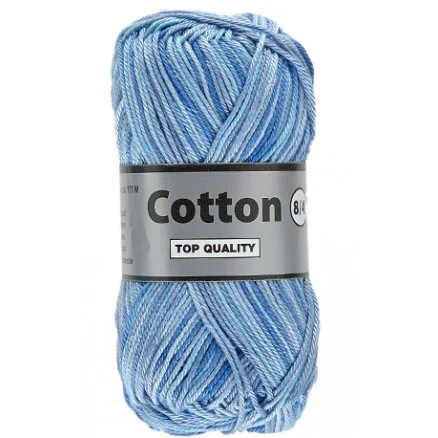Billig Lammy Cotton 8/4 Garn Multi 623