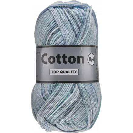 Expressleverans Lammy Cotton 8/4 Garn Multi 622