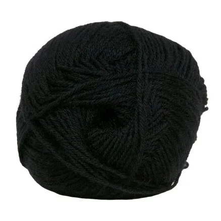 Nedsatt pris Hjertegarn Sock 4 Garn 1990 Svart