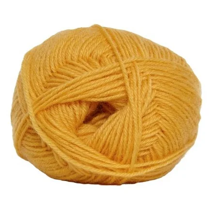 Hjertegarn Sock 4 Garn 3200 Gul Fynd