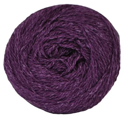 Sista chansen Hjertegarn Wool Silk Garn 3028 Mörk Lila
