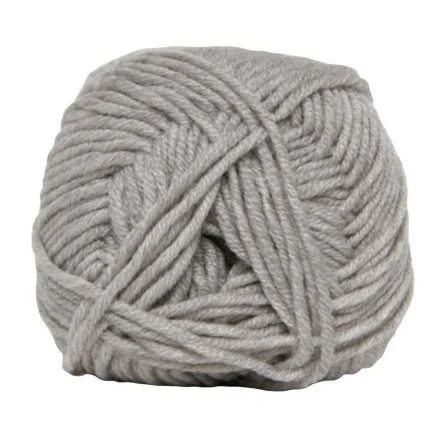 Hjertegarn 90 Extrafine Merino Garn 434 Ljusgrå Sista chansen