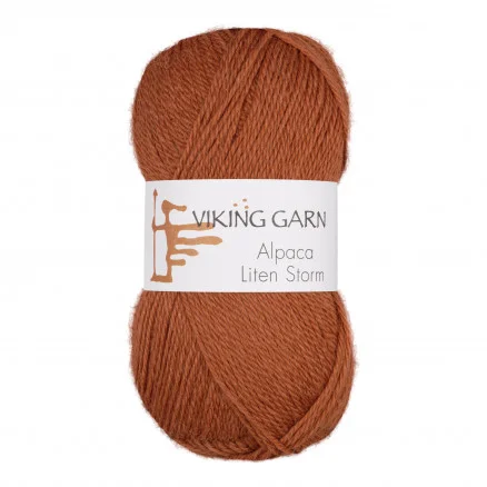 Fynd Viking Garn Alpaca Liten Storm 753