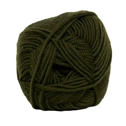 Hjertegarn 90 Extrafine Merino Garn 1285 Armégrön Nedsatt pris