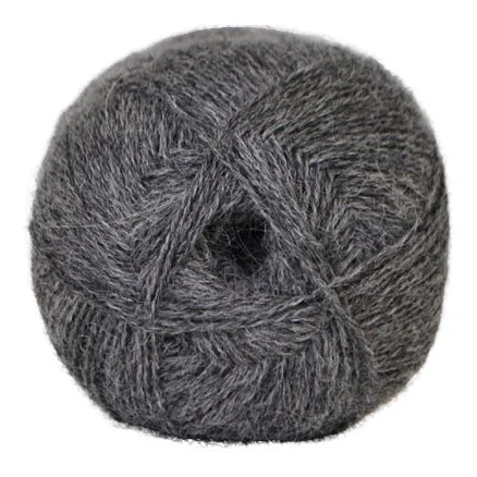 Â Hjertegarn Alpaca 400 Garn Färg 435 Mörkgrå Endast idag