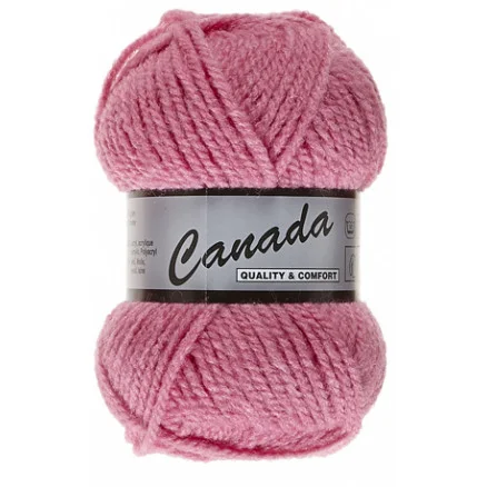 Beställ nu Lammy Canada Garn Unicolor 720 Mörkrosa