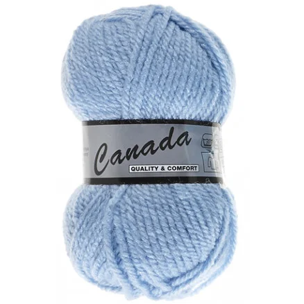 Lammy Canada Garn Unicolor 011 Baby Blå Beställ idag