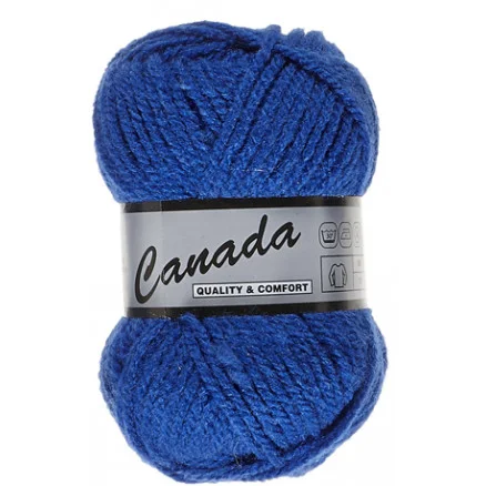 Lammy Canada Garn Unicolor 040 Kungsblå Snabb leverans