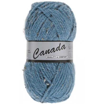 Lammy Canada Garn Mix 463 Blå/Beige/Brun I lager