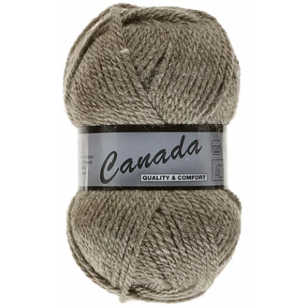 Lammy Canada Garn Unicolor 026 Mörk Beige Kampanj
