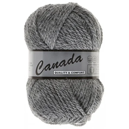 Lammy Canada Garn Unicolor 038 Grå Handla nu