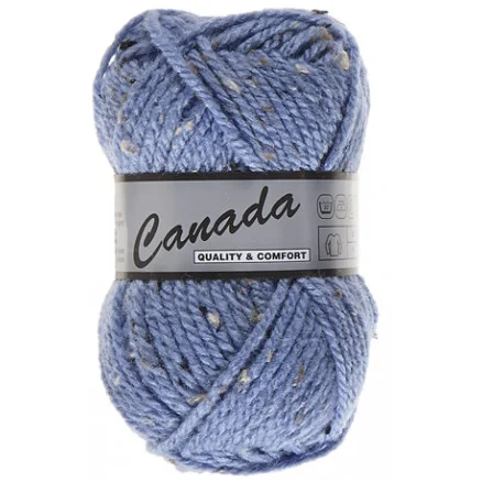 Lammy Canada Garn Mix 450 Ljusblå/Natur/Brun Erbjudande