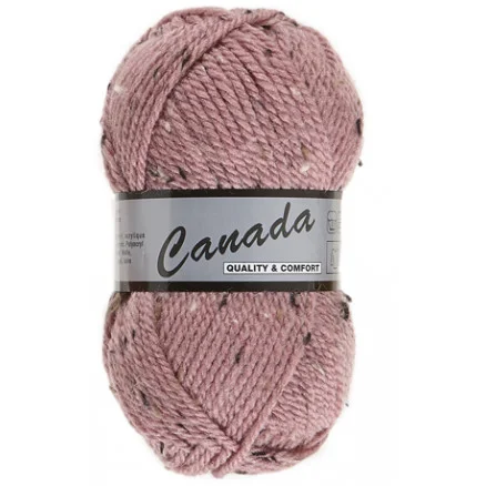 Erbjudandepris Lammy Canada Garn Mix 485 Rosa/Natur/Brun
