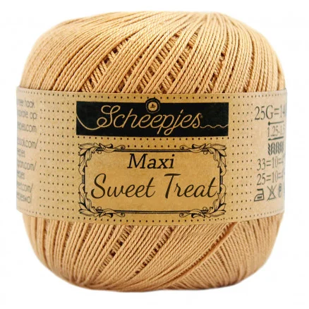 Scheepjes Maxi Sweet Treat Garn Unicolor 179 Tropaz Billigare