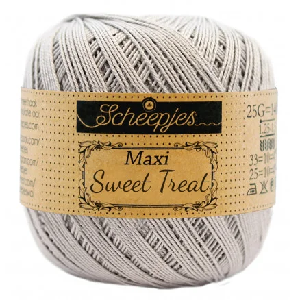Nedsatt pris Scheepjes Maxi Sweet Treat Garn Unicolor 74 Mercury
