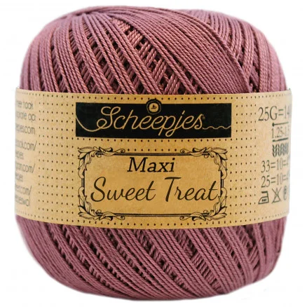 Scheepjes Maxi Sweet Treat Garn Unicolor 240 Amethyst Begränsat erbjudande