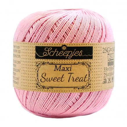 Scheepjes Maxi Sweet Treat Garn Unicolor 222 Tulip Outlet