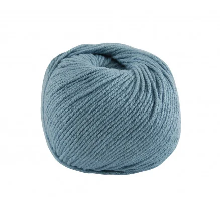 DMC Natura Medium Garn Unicolor 77 Stålblå Erbjudande