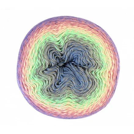 risnedsättning Scheepjes Whirl Garn Print 762 Popin Candy