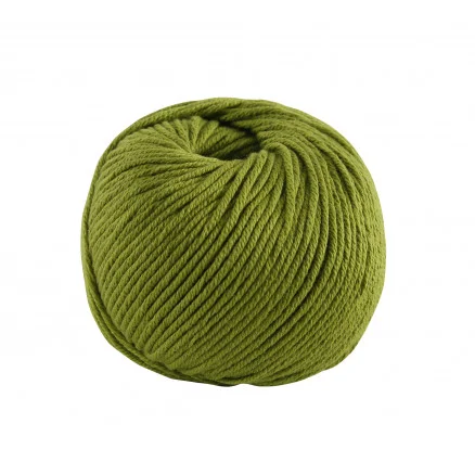 Rabatt DMC Natura Medium Garn Unicolor 08 Grön