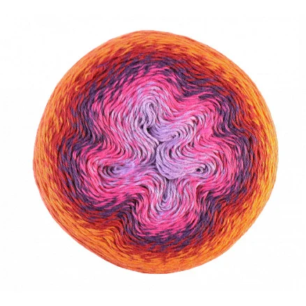 Scheepjes Whirl Garn Print 764 Red Velvet Sunrise Snabb frakt