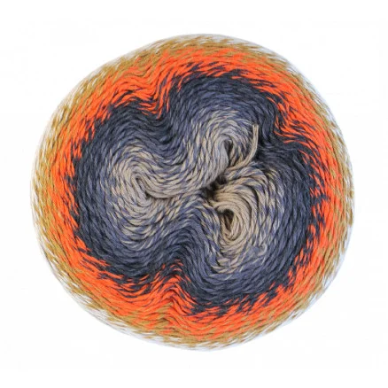 Scheepjes Whirl Garn Print 771 Jumpin’ Jaffa Pop Kampanj