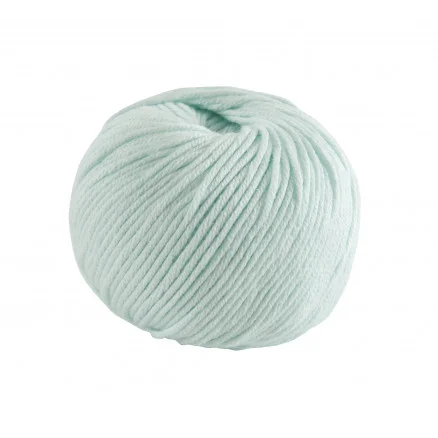 Snabb leverans DMC Natura Medium Garn Unicolor 137 Mint