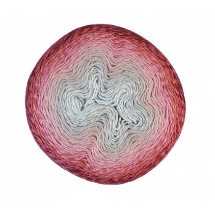Scheepjes Whirl Garn Print 753 Slice ’O’ Cherry Pie I lager