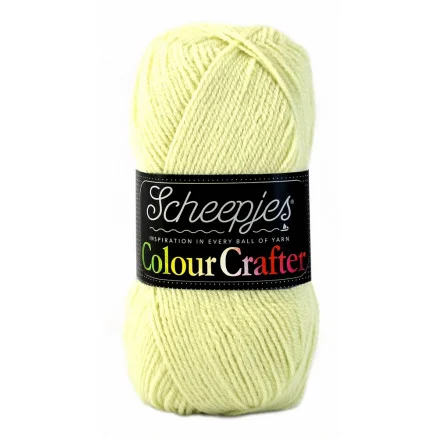 risnedsättning Scheepjes Colour Crafter Garn Unicolor 1020 Leiden