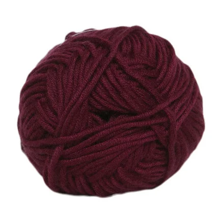 Hjertegarn Blend Bamboo Garn Unicolor 4677 Bordeaux Snabb leverans