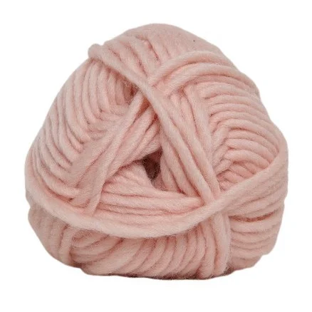 Hjertegarn Natur Uld Garn Unicolor 2250 Ljus Rosa Utförsäljning