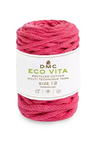 Begränsat antal Garn DMC Eco Vita 12 250 G Fv 43 Pink