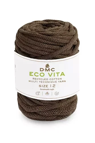 Populärt val Garn DMC Eco Vita 12 250 G Fv 11 Brun