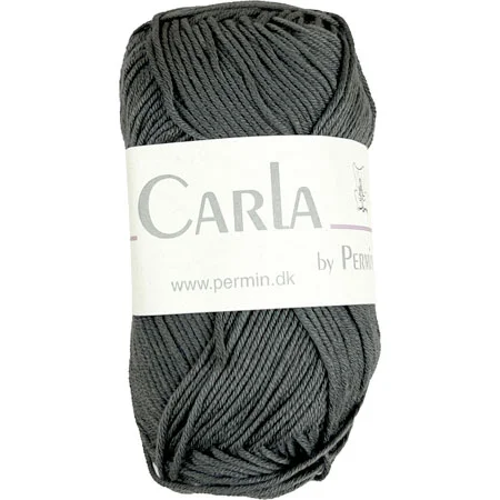 Utförsäljning Carla By Permin – Garn Med Bomull & Modal fv 882612 fv Dark Grey