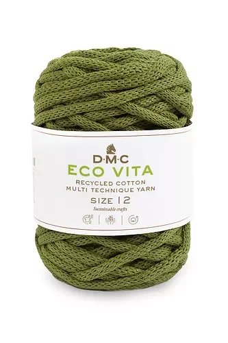 Garn DMC Eco Vita 12 250 G Fv 83 Grön Rea