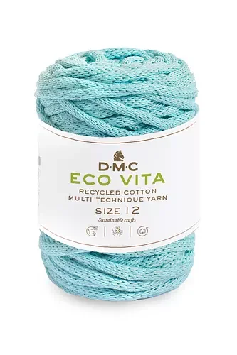 Garn DMC Eco Vita 12 250 G Fv 81 Ljus Turkos I lager